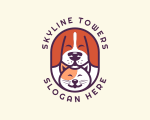 Animal Dog Cat logo design