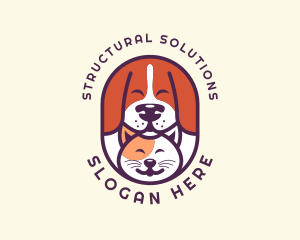 Animal Dog Cat logo design