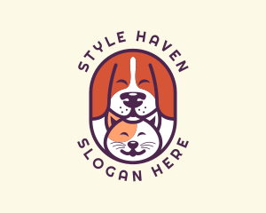 Animal Dog Cat logo design