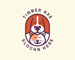 Animal Dog Cat logo design