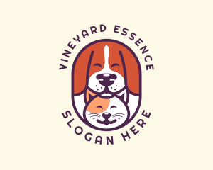 Animal Dog Cat logo design