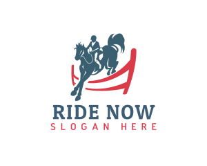 Show Jumping Sporting Event logo design