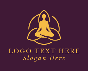 Health - Yoga Meditation Chakra logo design