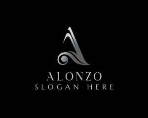 Elegant Boutique Letter A logo design