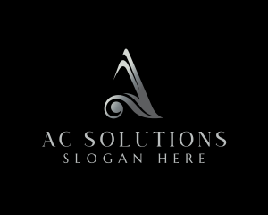 Elegant Boutique Letter A logo design