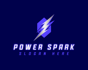 Electrical - Electric Thunder Lightning logo design