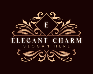 Elegant Floral Boutique logo design