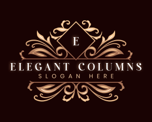 Elegant Floral Boutique logo design