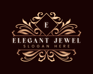 Elegant Floral Boutique logo design