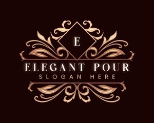 Elegant Floral Boutique logo design