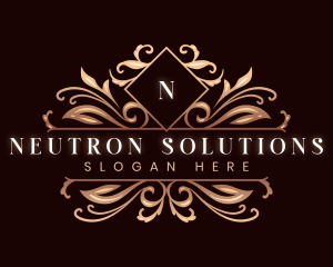 Elegant Floral Boutique logo design