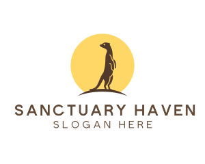 Meerkat Nature Sanctuary logo design