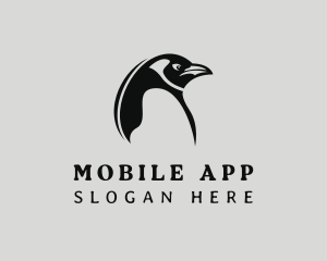 Penguin Zoo Wildlife Logo