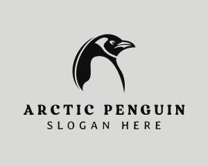 Penguin Zoo Wildlife logo design