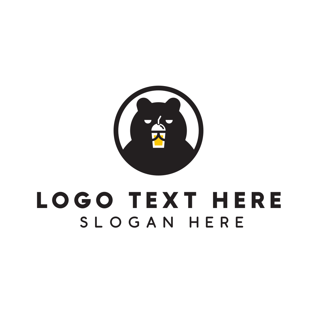 Bear Milk Tea Logo | BrandCrowd Logo Maker