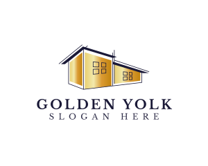 Golden Realty House  logo design