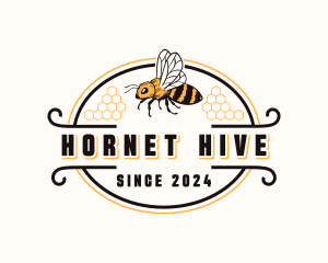 Honey Bee Insect logo design