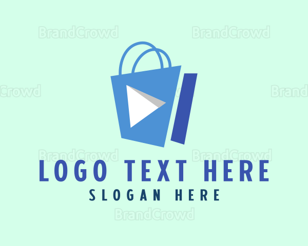 Media Player Shopping Bag Logo