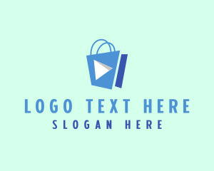 Application - Media Shopping Bag logo design