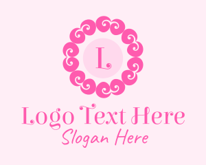 Beauty Shop - Spiral Clouds Beauty logo design