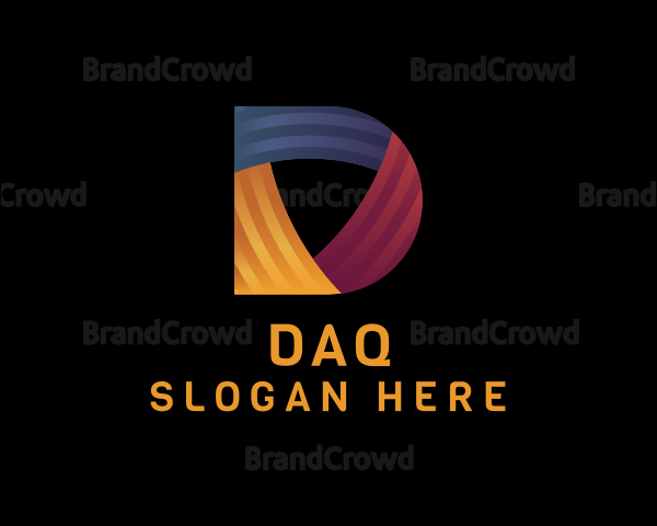 Generic Startup Business Letter D Logo