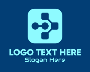 Tech - Modern Tech Application logo design