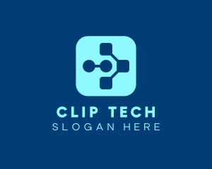 Modern Tech Application logo design