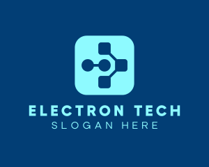 Modern Tech Application logo design