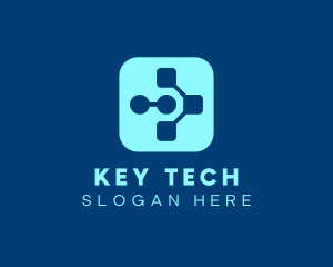 Modern Tech Application logo design