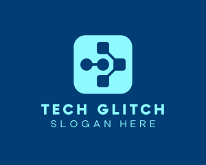 Modern Tech Application logo design