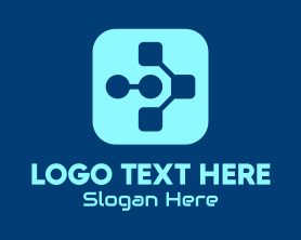 Application - Modern Tech Application logo design