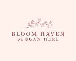 Floral Spring Spa logo design