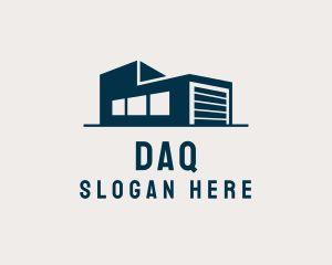 Storage - Shipping Warehouse Building logo design
