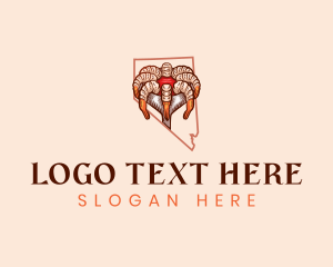 Steamed Crab - Nevada Cuisine Delicacy logo design