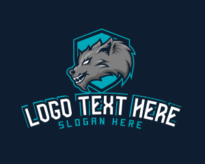 Esport - Wolf Dog Beast logo design