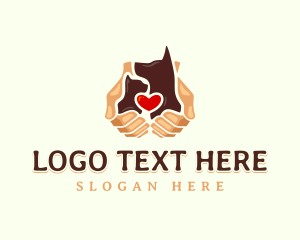 Veterinarian - Dog Cat Pet Care logo design