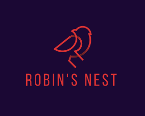 Robin - Robin Bird Aviary logo design