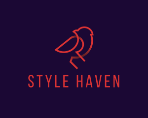 Swift - Robin Bird Aviary logo design