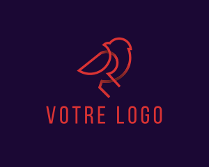 Industry - Robin Bird Aviary logo design