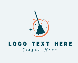 Tidy - Cleaning Mop Sanitation logo design