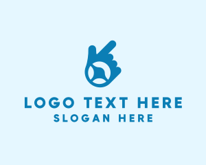 Steering Wheel - Blue Driving Lesson logo design