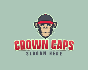 Urban Monkey Cap logo design