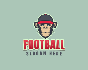 Mascot - Urban Monkey Cap logo design