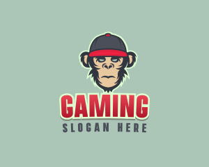 Cartoon - Urban Monkey Cap logo design