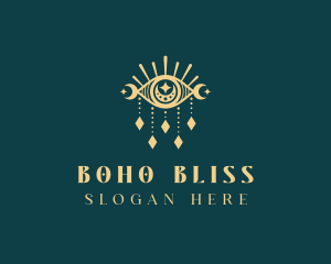 Boho - Boho Mystical Eye logo design