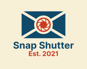 Shutter - Shutter Mail Envelope logo design