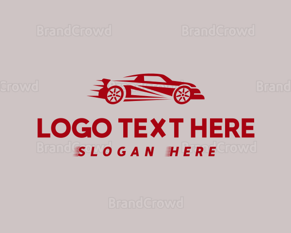 Red Fast Automobile Logo