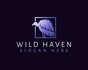 Wild Vulture Bird logo design