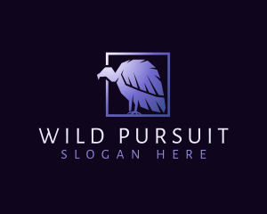 Wild Vulture Bird logo design