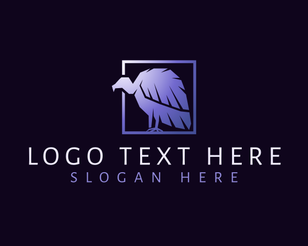 Avian - Wild Vulture Bird logo design